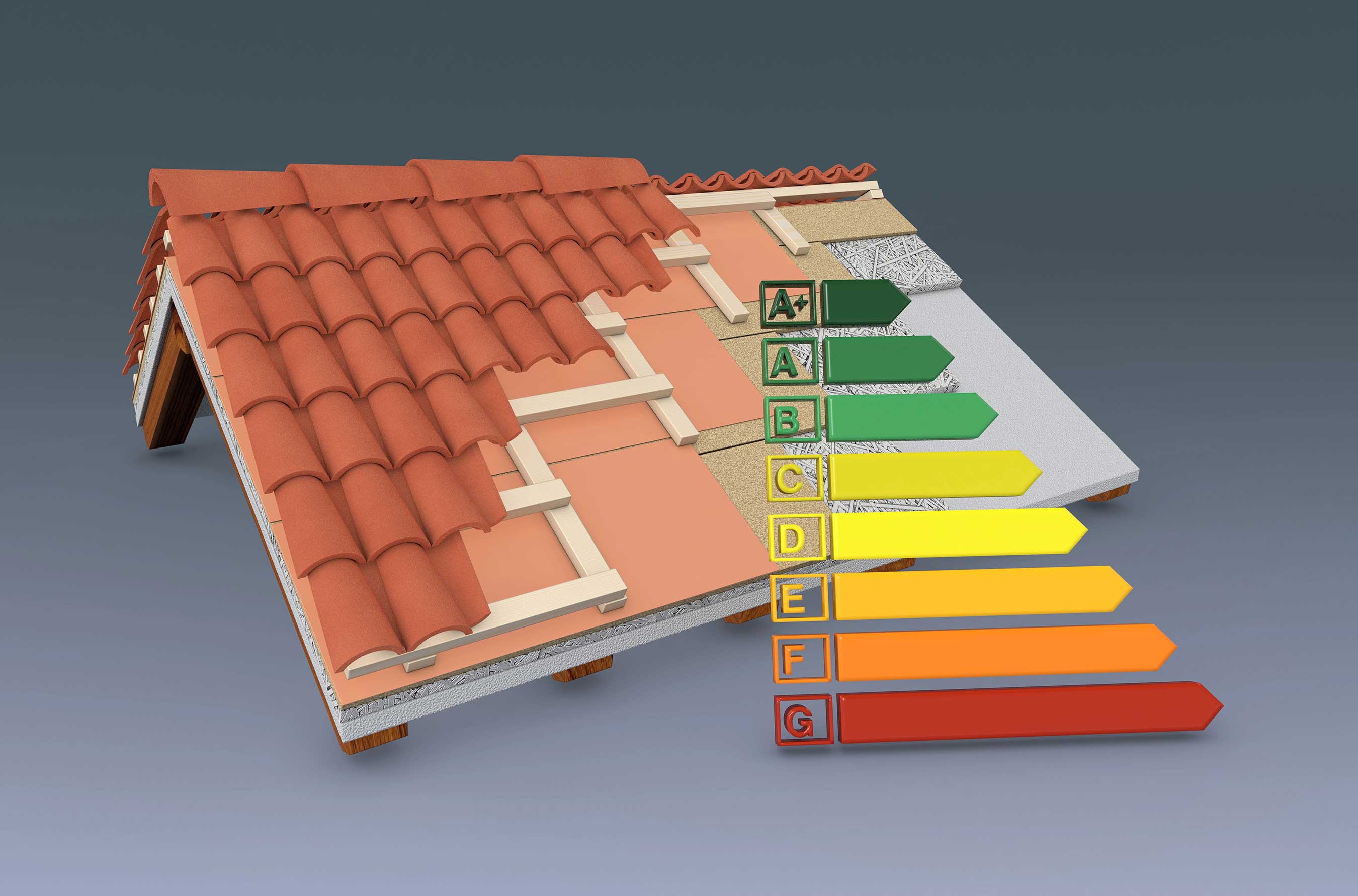Organizing insurance claim documents for roof damage